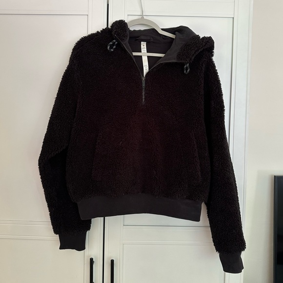 Lululemon Textured Fleece Half-zip - Picture 4 of 5